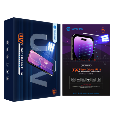 Film Protecteur d'Ecran en Fibre de Verre UV SUNSHINE SS-057UR - 25Pcs (Code SUNSHINE) — Sunshine · Smarty Paris 18e